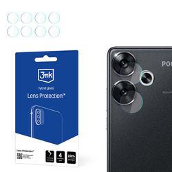 3mk Lens Protection - Szkło na obiektyw aparatu POCO F6 (4 zestawy) (3MK_5903108575898)