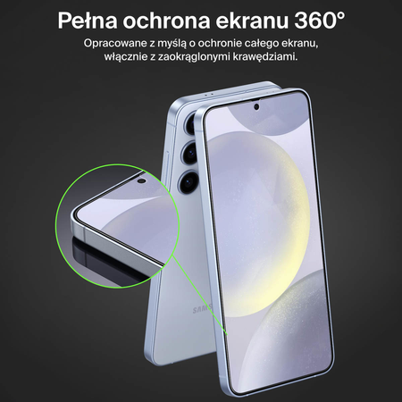 Belkin Szkło na Samsung S25+ / S24+, InvisiGlass, z aplikatorem (OVB049HQ)