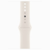 Apple Watch SE GPS 44mm Koperta z aluminium w kolorze księżycowej poświaty, pasek sportowy w kolorze księżycowej poświaty - S/M (MXEU3ET/A)