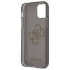 Guess Glitter 4G Big Logo - Etui iPhone 12 Pro Max (czarny) (GUHCP12LPCUGL4GBK)