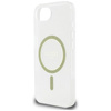 Guess IML Glitter Circle MagSafe - Etui do iPhone 16e (przezroczysty) (GUHMPSE4HFGERET)