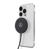 Mercedes Big Silver Logo - Ładowarka indukcyjna MagSafe 15W (czarny) (MECBMSMELK)