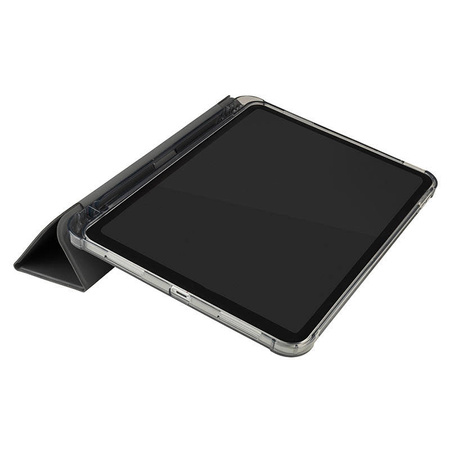 Tucano Satin Case – Etui do iPad 11" (2025) / iPad 10.9" (2022) w/Magnet & Stand up z uchwytem Apple Pencil (szary) (IPD1022ST-SG)