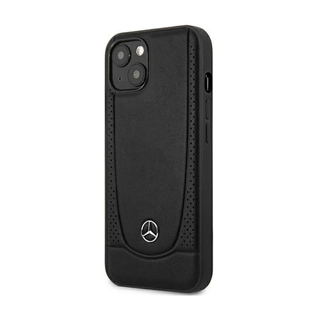 Mercedes Leather Urban Line - Etui iPhone 14 Plus (czarny) (MEHCP14MARMBK)