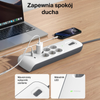 Belkin Listwa zasilająca przeciwprzepięciowa 650J, 6 gniazd Schuko, 2x USB-A, 2m (BSV604VF2M-V2)