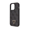 Guess Crossbody 4G Metal Logo - Etui iPhone 14 Pro (czarny) (GUHCP14LP4TDSCPK)