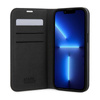Karl Lagerfeld Booktype Saffiano Monogram - Etui iPhone 14 Pro (Czarny) (KLBKP14LSAKLHPK)