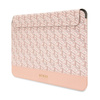Guess GCube Stripes Computer Sleeve - Etui na notebooka 14" (Różowy) (GUCS14HGCFSEP)