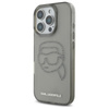 Karl Lagerfeld IML Rhinestones Karl Head - Etui do iPhone 16 Pro Max (czarny) (KLHCP16XHKHDCELK)