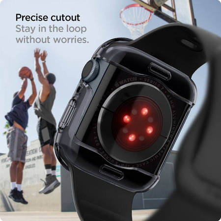 Spigen Ultra Hybrid - Obudowa do Apple Watch 7/8/9 41 mm (Przezroczysty) (ACS04614)