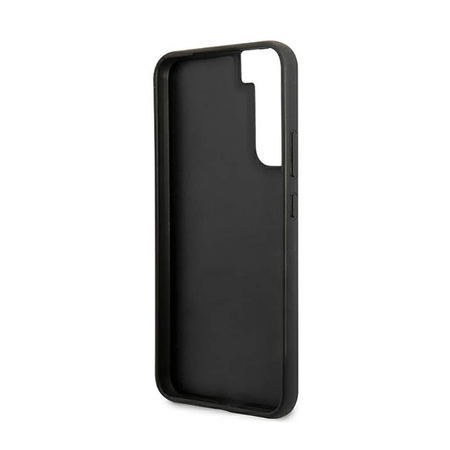 BMW M Collection Triangles - Etui Samsung Galaxy S22+ (czarny) (BMHCS22MPUCARTCBK)