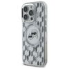 Karl Lagerfeld IML Monogram Karl Choupette Head MagSafe Etui iPhone 16 Pro