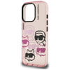 Karl Lagerfeld IML Multi K&C Head Pattern - Etui iPhone 16 Pro Max (różowy) (KLHCP16XHMCHKCP)