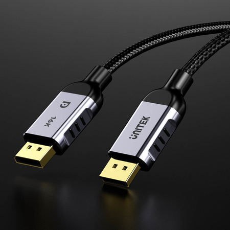 Unitek Przewód DisplayPort 2.1 8K@120Hz 1,5m (C1626GY01-1.5M)