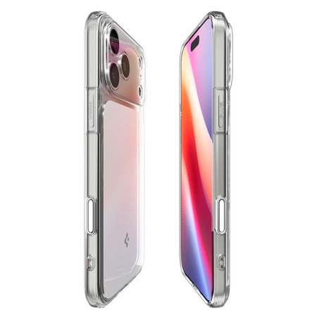 Spigen Ultra Hybrid T Mag MagSafe - Etui do iPhone 17 Pro Max (Clear/White) (ACS10280)