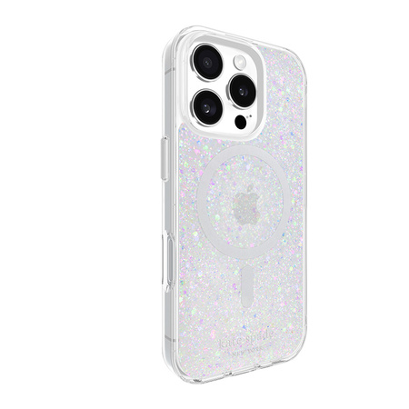 Kate Spade New York Protective MagSafe - Etui iPhone 16 Pro (Chunky Glitter) (KS054956)