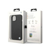 BMW Signature Logo Imprint MagSafe - Etui iPhone 14 Plus (czarny) (BMHMP14MSLLBK)