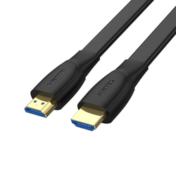 Unitek Kabel High Speed HDMI 2.0 4K 60Hz płaski 1m - Czarny (C11063BK-1M)