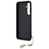 Guess 4G Charms Collection - Etui Samsung Galaxy S24 FE (szary) (GUHCS24FEGF4GGR)