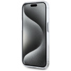Karl Lagerfeld IML Metal Karl Head MagSafe - Etui do iPhone 15 Pro Max (biały) (KLHMP15XHLSKIH)