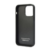Audi Genuine Leather - Etui iPhone 14 Pro Max (Czarny) (AU-TPUPCIP14PM-Q8/D1-BK)