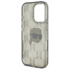 Karl Lagerfeld IML Karl Head Electroplated - Etui iPhone 16 Pro (czarny) (KLHCP16LHKLPKHK)