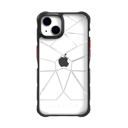 Element Case Special Ops X5 - Pancerne etui iPhone 14 (Mil-Spec Drop Protection) (Clear/Black) (EMT-322-262FQ-02)