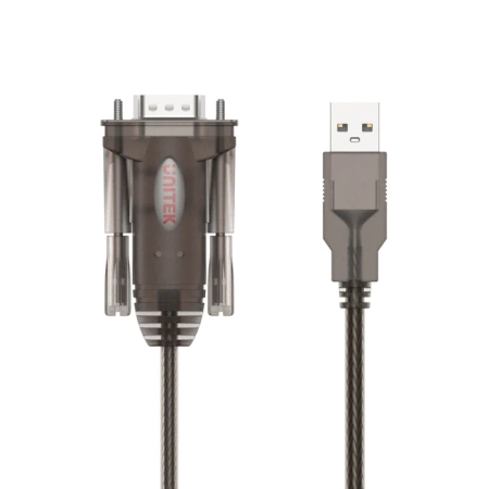 Unitek adapter USB-A - RS-232 - czarny (Y-105)