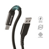 Crong Armor Link - Kabel 60W PD 3A USB-A do USB-C 150cm (czarny) (CRG-AL15USAC-BLK)