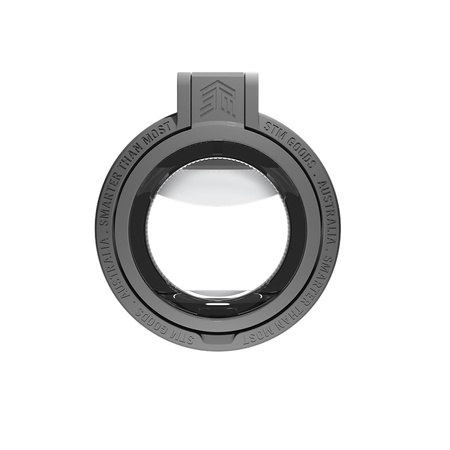 STM MagLoop - Uchwyt MagSafe na palec z funkcją podstawki + otwieracz (szary) (STM-936-327Y-02)