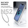 Crong Color Cover Magnetic - Etui iPhone 16 MagSafe (czarny) (CRGCOLRMIP1661BLK)