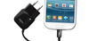PURO Mini Travel Charger - Przenośna ładowarka sieciowa z kablem Micro USB (czarny) (MTCMICROBLK)