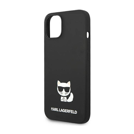 Karl Lagerfeld Choupette Body - Etui iPhone 14 Plus (czarny) (KLHCP14MSLCTBK)