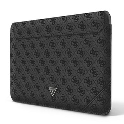 Guess 4G Uptown Triangle Logo Sleeve - Etui na notebooka 13" / 14" (czarny) (GUCS14P4TK)