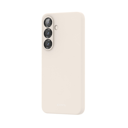 Crong Color Cover - Etui Samsung Galaxy S25 (beżowy) (CRGCOLRSGS25CRM)