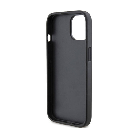 Karl Lagerfeld Quilted K Pattern - Etui iPhone 15 Plus (czarny) (KLHCP15MPQKPMK)