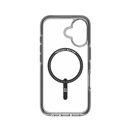 ZAGG Santa Cruz Snap - obudowa ochronna do iPhone 16 kompatybilna z MagSafe (black) (702315050)