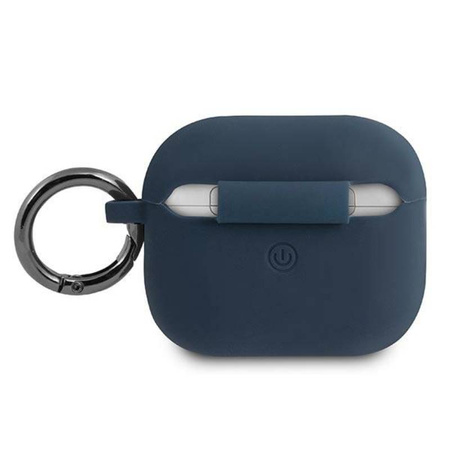 US Polo Assn Silicone Logo - Etui Airpods 3 (granatowy) (USACA3SFGV)