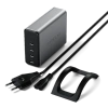 Satechi GaN Charger 165W - ładowarka sieciowa 165W, 4x USB-C - gwiezdna szarość (ST-UC165GM-EU)