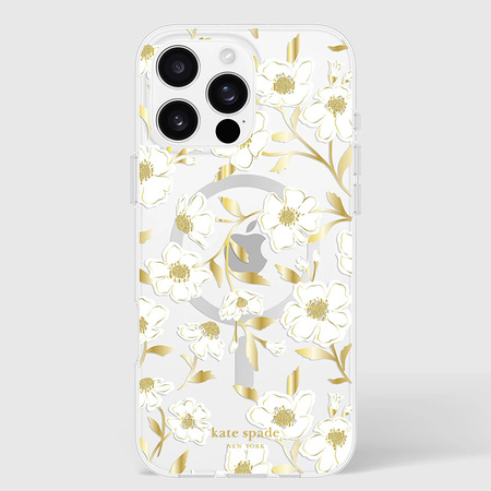 Kate Spade New York Protective Gems MagSafe - Etui iPhone 16 Pro Max (Sunshine Floral) (KS054468)