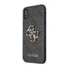 Guess 4G Big Metal Logo - Etui iPhone X (szary) (GUHCPX4GMGGR)
