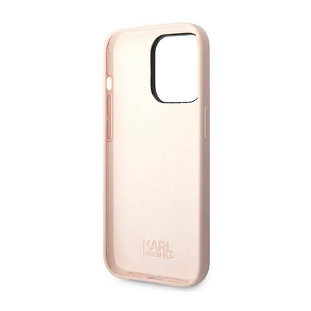 Karl Lagerfeld Choupette Body - Etui iPhone 14 Pro (jasnoróżowy) (KLHCP14LSLCTPI)