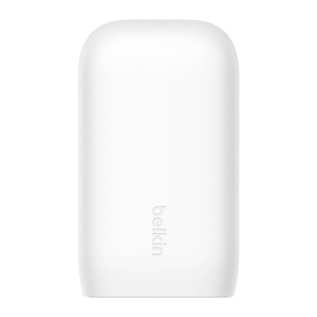 Belkin Ładowarka kątowa 3 porty USB-C PPS 67 W - biała (WCC002VFWH)