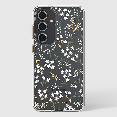 Rifle Paper Clear - Etui Samsung Galaxy S24+ (Petite Fleurs) (RP053564)