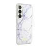 Guess Marble Collection - Etui Samsung Galaxy S23+ (biały) (GUHCS23MPCUMAH)