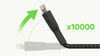Belkin kabel pleciony USB-A/Lightning 3M - biały (CAA002BT3MWH)