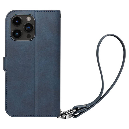 Spigen Wallet S Pro - Etui do iPhone 15 Pro (Navy) (ACS06741)