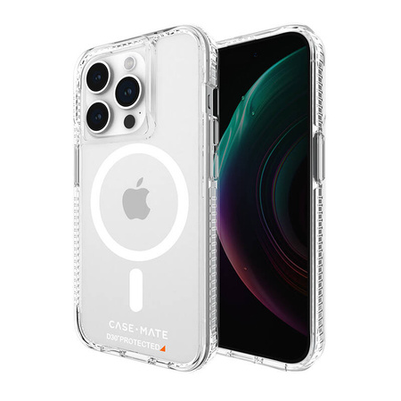 Case-Mate Ultra Tough Plus D3O MagSafe - Etui iPhone 15 Pro (Clear) (CM051486)