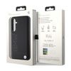 BMW Leather Hot Stamp - Etui Samsung Galaxy S23 FE (czarny) (BMHCS23FESLLBK)