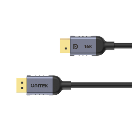 Unitek Przewód DisplayPort 2.1 8K@120Hz 1,5m (C1626GY01-1.5M)